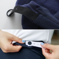 Резинка вязаная, перфорированная, 20 мм, 10 &plusmn; 0,5 м, цвет белый