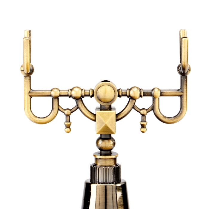 Ретро-телефон "Бабочка", 23 х 26 см, коричневый