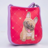 Сумка детская &laquo;Собачка&raquo; из эко-кожи, на ремешке, 17х12х5 см