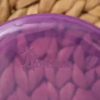 Контейнер круглый Доляна, пищевой, 500 мл, цвет сиреневый