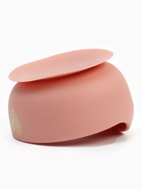 Тарелка детская на присоске и ложка, розовый, Mum&Baby