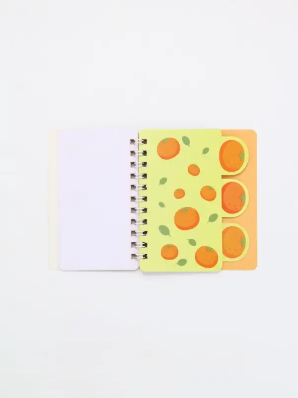 Блокнот с разделителями А7, 40 л "Капибара"