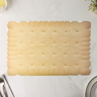 Салфетка сервировочная на стол Доляна &laquo;Крекер&raquo;, 43&times;28 см, цвет песочный