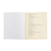 Тетрадь предметная 48 листов в линию, Calligrata &laquo;Доска. Русский язык&raquo;, обложка мелованный картон