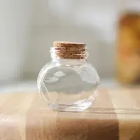 Баночка стеклянная для специй с пробковой крышкой Доляна &laquo;Парфе&raquo;, 50 мл, 4&times;5,4 см