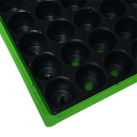 Мини-парник для рассады, 57 &times; 36 &times; 13.5 см, 1 вставка, 40 ячеек, Greengo