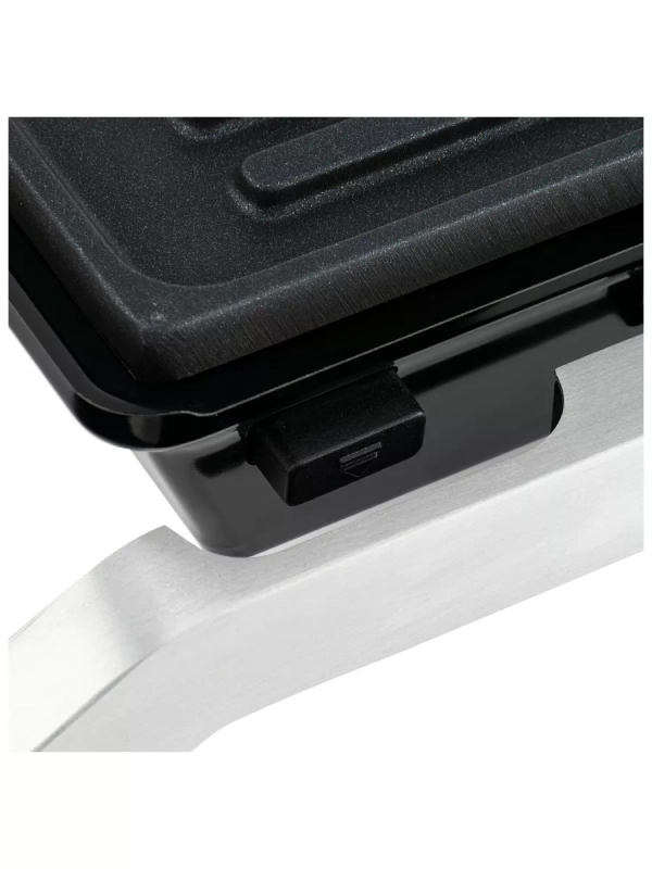 Электрогриль HYG-5047 2200Вт серебристый