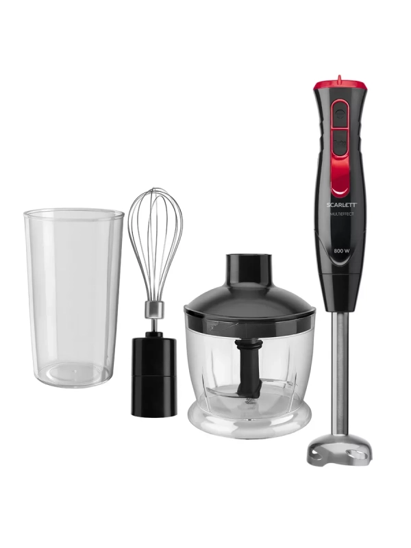 Блендер погружной с насадками 3 в 1