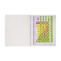 Тетрадь предметная 48 листов в клетку Calligrata &laquo;3D. Химия&raquo;, серые листы