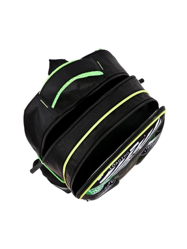 Рюкзак каркасный школьный, 39 х 30 х 14 см, Calligrata "Джойстик"