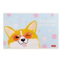 Альбом для рисования А5, 12 листов на скрепке Happy Company, обложка мелованный картон, блок 100 г/м2, МИКС