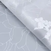 Пленка для цветов матовая, &laquo;Цветы с каймой&raquo;, 58&times;58 см, белый