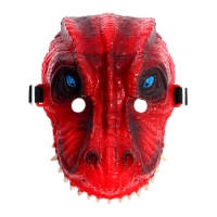 Маска динозавра &laquo;Юрский период&raquo;, световые и звуковые эффекты, цвет МИКС