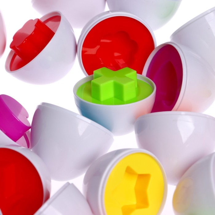 Сортер &laquo;Фигуры&raquo;, 12 яиц в наборе