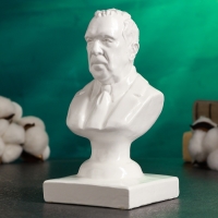 Бюст "Лавров С.В." белый, 17см