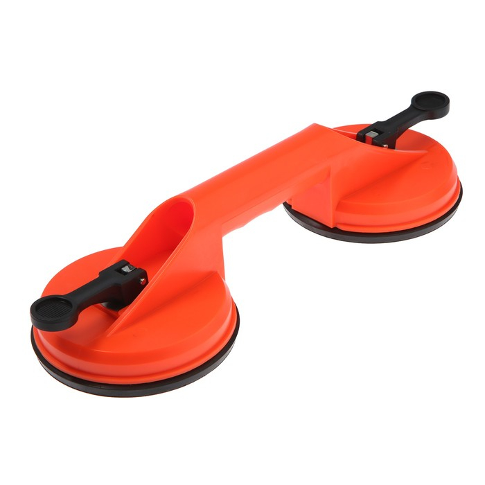 Стеклодомкрат двойной ТУНДРА, пластиковый, 125 мм, до 50 кг