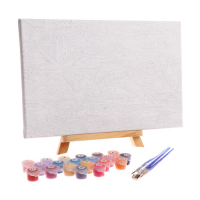 Картина по номерам на холсте с подрамником &laquo;Игра дельфинов&raquo; 20х30 см