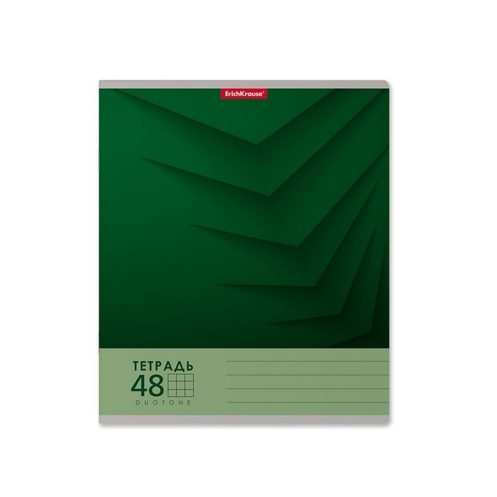 Тетрадь 48 листов в клетку, ErichKrause Duotone Next, обложка мелованный картон, блок офсет 100% белизна, МИКС (1 вид в спайке)
