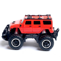 Джип радиоуправляемый &laquo;Хамер&raquo;, работает от батареек, цвет красный