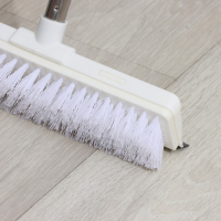 Щётка для подметания пола с водосгоном Доляна, черенок из нержавеющей стали, 28&times;6,5&times;117 см