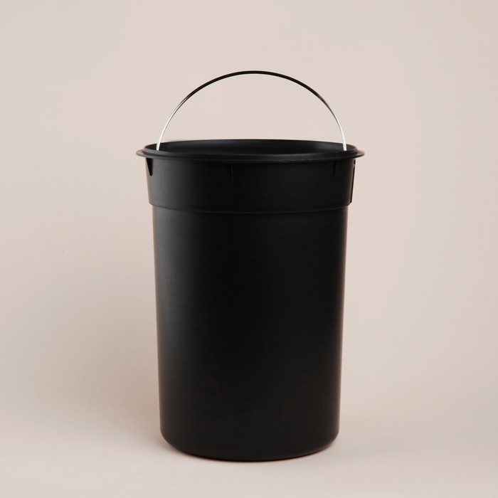 Ведро для мусора SL Home, 12 л, 25&times;31&times;38 см, цвет бежевый