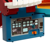 Автотрек &laquo;Виражи&raquo;, световые и звуковые эффекты, работает от батареек