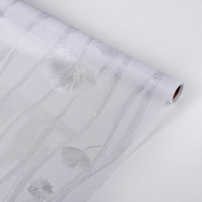 Плёнка самоклеящаяся &laquo;Волна&raquo;, прозрачная, 45&times;200 см