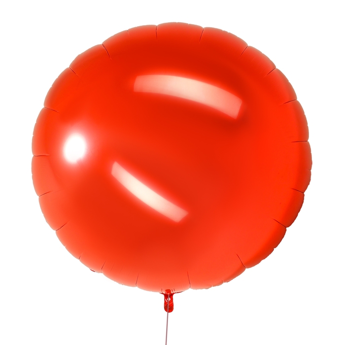 Шар фольгированный 68" &laquo;Круг гигант&raquo;, цвет красный