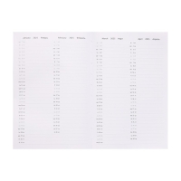 Ежедневник датированный 2024 года, А5, 176 листов, Attomex.Regent, обложка бумвинил, ляссе, блок 70 г/м2, чёрный