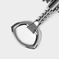 Штопор Доляна &laquo;Мастер&raquo;, 16 см, цвет серебряный