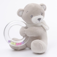 Погремушка мягкая &laquo;Серый мишка&raquo;, Крошка Я