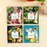 Набор с чаем &laquo;Любимой мамочке&raquo;, весовой чай 40 г (2 шт. х 20 г)., чай в пакетиках 21,6 (12 шт. х 1,8 г).