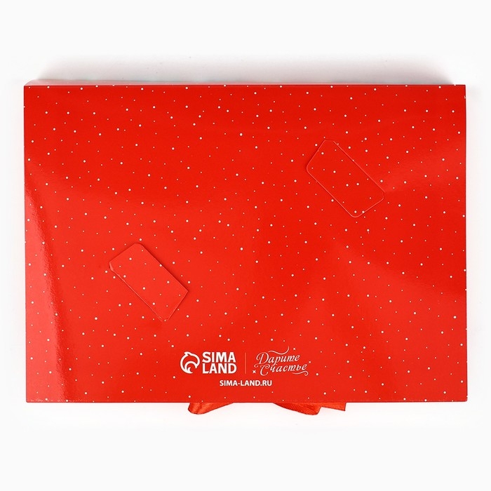 Коробка под 12 конфет с ячейками &laquo;Аромат праздника&raquo; 18.8 х 13.5 х 3.5 см, Новый год