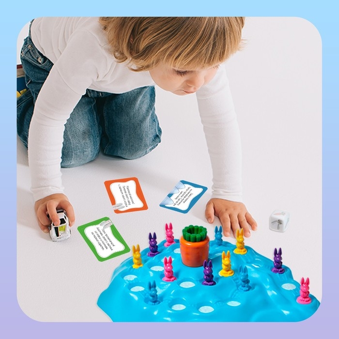 Настольная игра &laquo;Ушастые гонки. Зимний забег&raquo;, 2-4 игрока, 4+