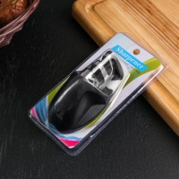 Точилка для ножей с полировкой, 10&times;6&times;4 см, цвет МИКС