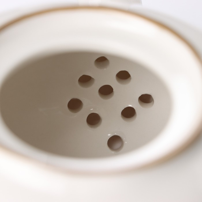 Чайник фарфоровый заварочный Доляна &laquo;Космос&raquo;, 600 мл, цвет синий