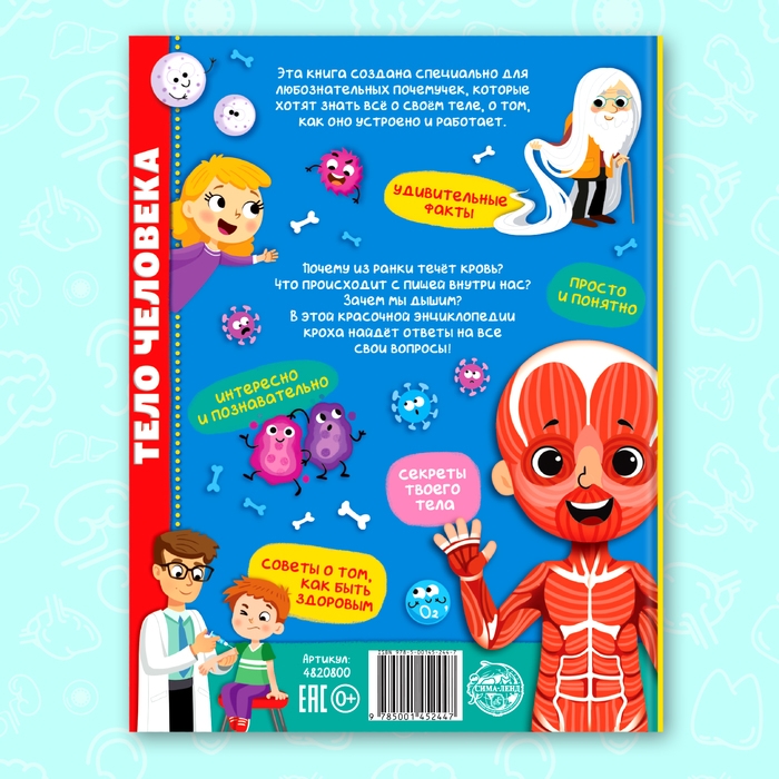 Энциклопедия в твёрдом переплёте &laquo;Тело человека&raquo;, 48 стр.
