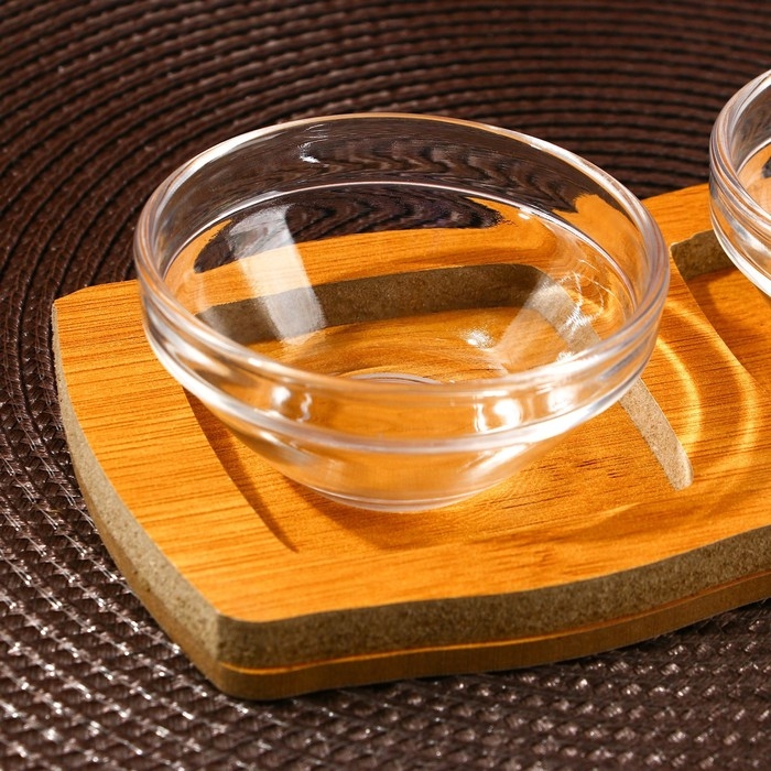 Соусники на подставке &laquo;Классика&raquo;, 3 шт