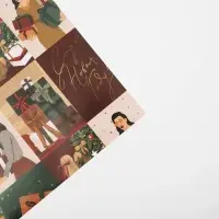 Упаковочная бумага на новый год &laquo;Стильные девчули&raquo;, 70 х 100 см, глянцевая