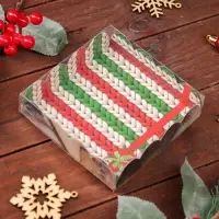 Коробка для печенья, &laquo;Вперед за мечтой&raquo;, 12&times;12&times;3 см, Новый год