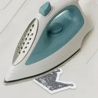 Термоаппликация &laquo;Корона&raquo;, с пайетками, 8&times;5.8 см, цвет серебряный