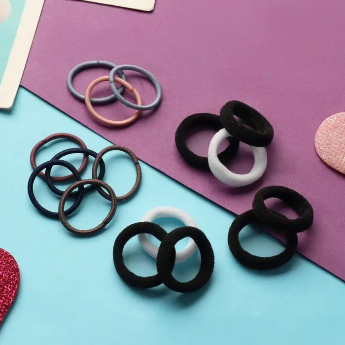 Резинки для волос &laquo;Феечка&raquo;, набор 60 шт.&plusmn;2, полоски классика, 2 см