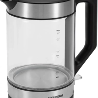 Чайник HYK-G3509 1,7л 2200Вт черный (стекло)