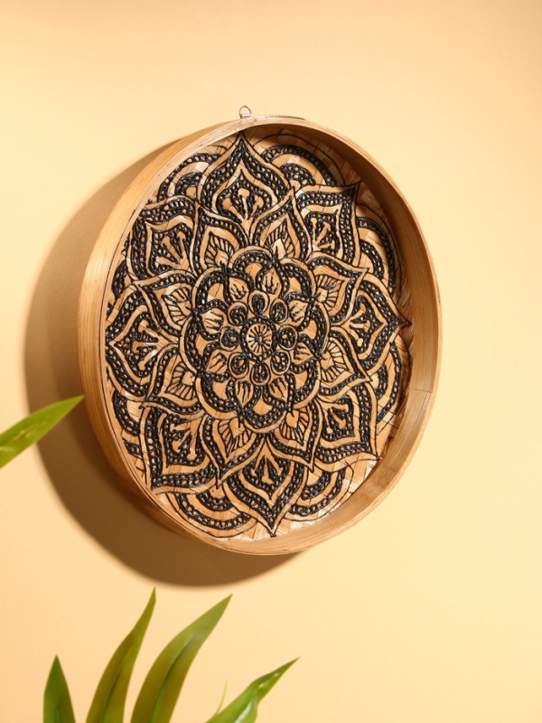 Панно настенное 40 см, бамбук