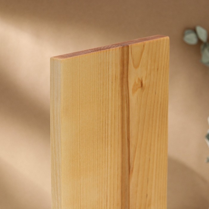 Доска разделочная Adelica, 40&times;20&times;2 см, покрыта маслом, цельная берёза