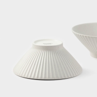 Салатники Magistro Jarwah Lausanne, 700 мл, 17,5&times;7,3 см, набор 2 шт, фарфор, серые