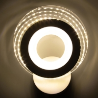 Бра "Круг" LED 12Вт 3000-4000К белый 24х19х4 см