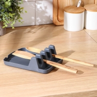 Подставка для крышек и кухонных принадлежностей, 14&times;18&times;5 см, цвет МИКС