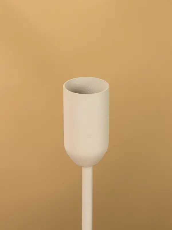 Подсвечник на 1 свечу текстурный "Фисташковый" 8х8х20 см