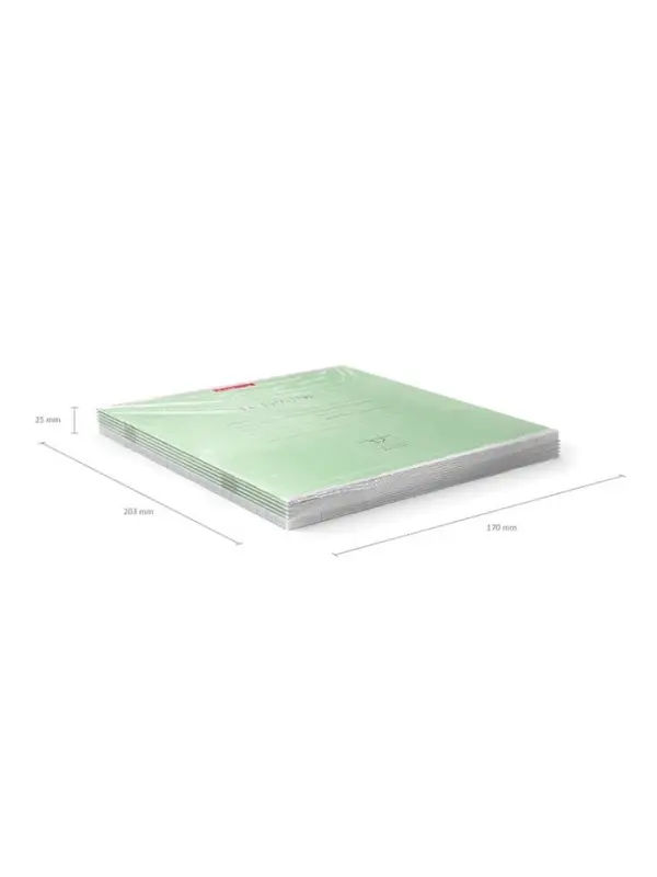 Тетрадь 12 листов в клетку ErichKrause &laquo;Классика&raquo;, обложка мелованный картон, зелёная